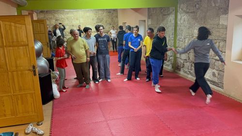 Látogatás a Down Alapítványnál